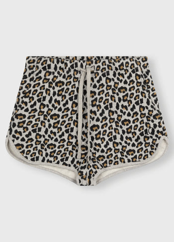 Bar shorts leopard | light grey melee