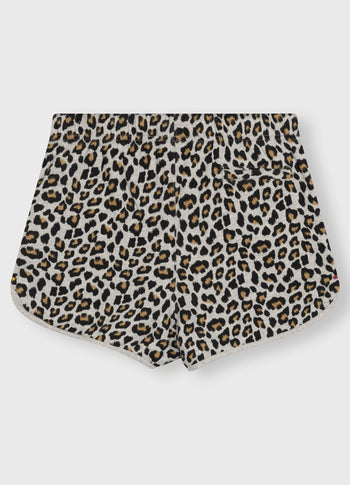 Bar shorts leopard | light grey melee