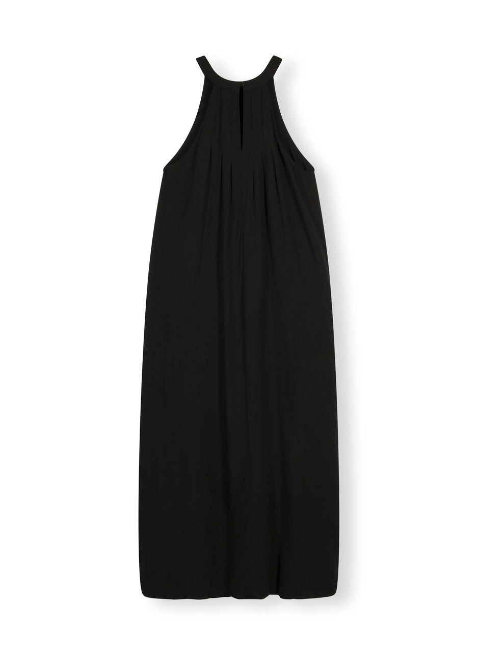 smoking dress | black