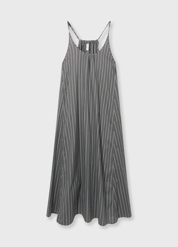 summer dress stripes | oil