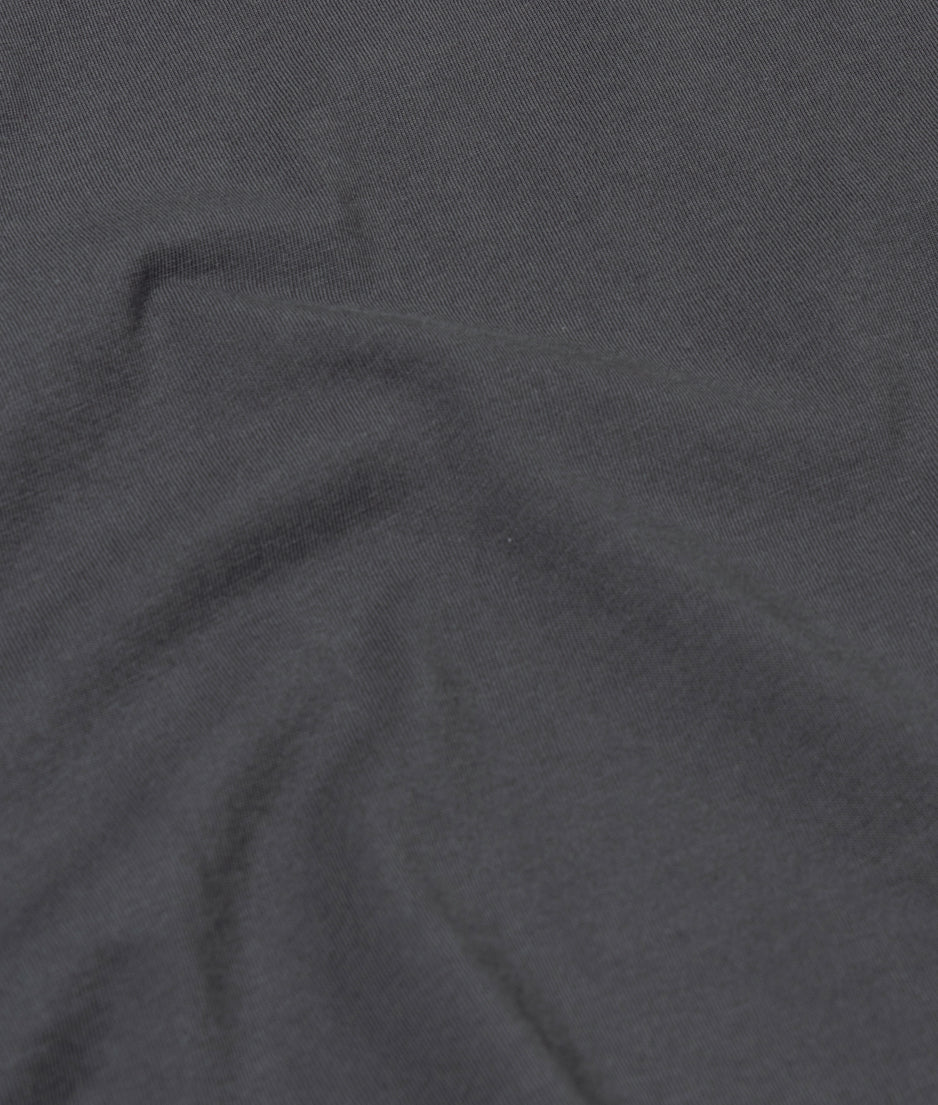 jersey logo dress | steel blue