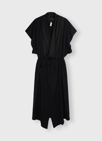 kimono dress | black