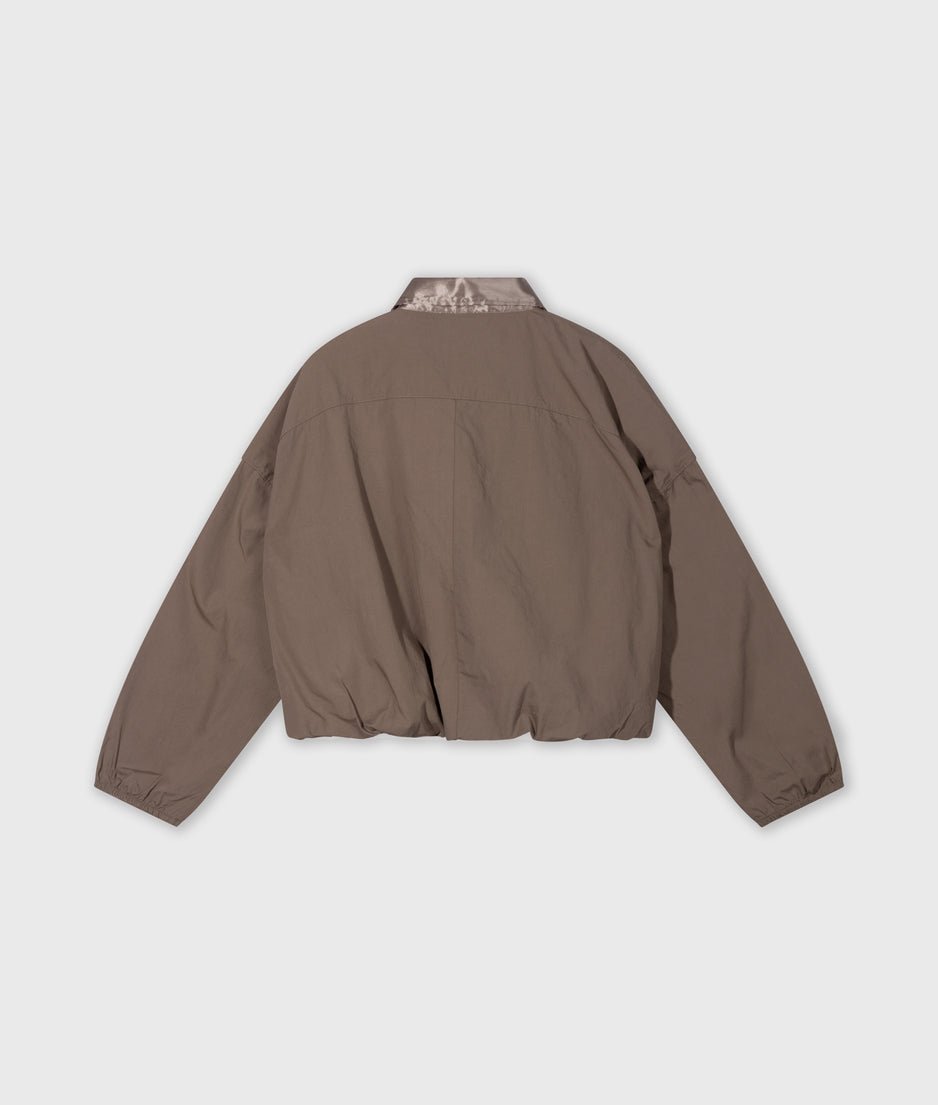 cropped smoking blouse | moonrock