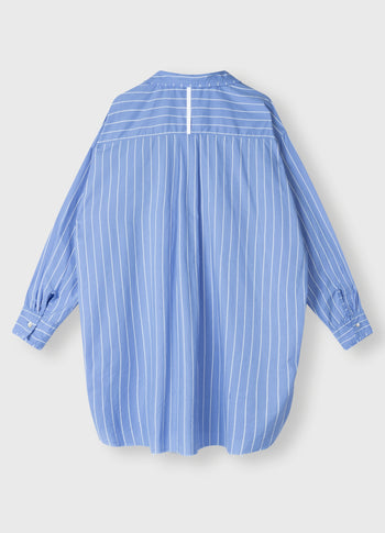 voile blouse stripes | blue bell