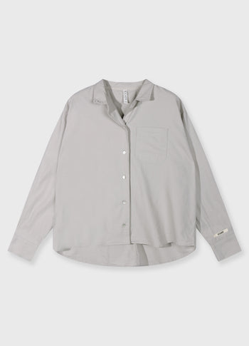 pique shirt | stone