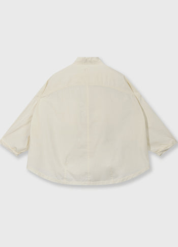 oversized shirt | soft vanilla