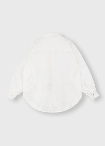 shirt voile | white