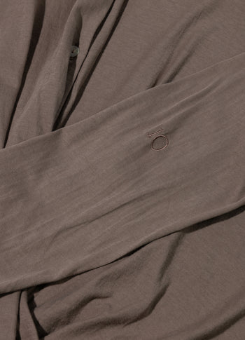 wrap blouse | moonrock