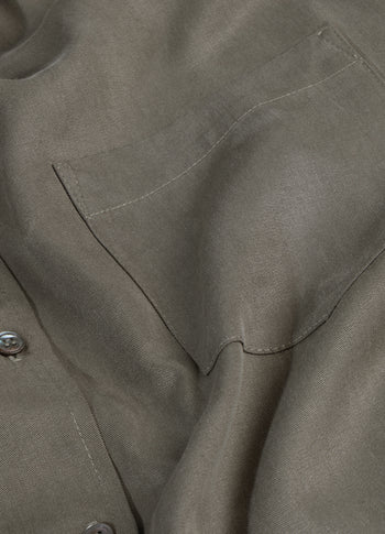 lyocell shirt | dark fog