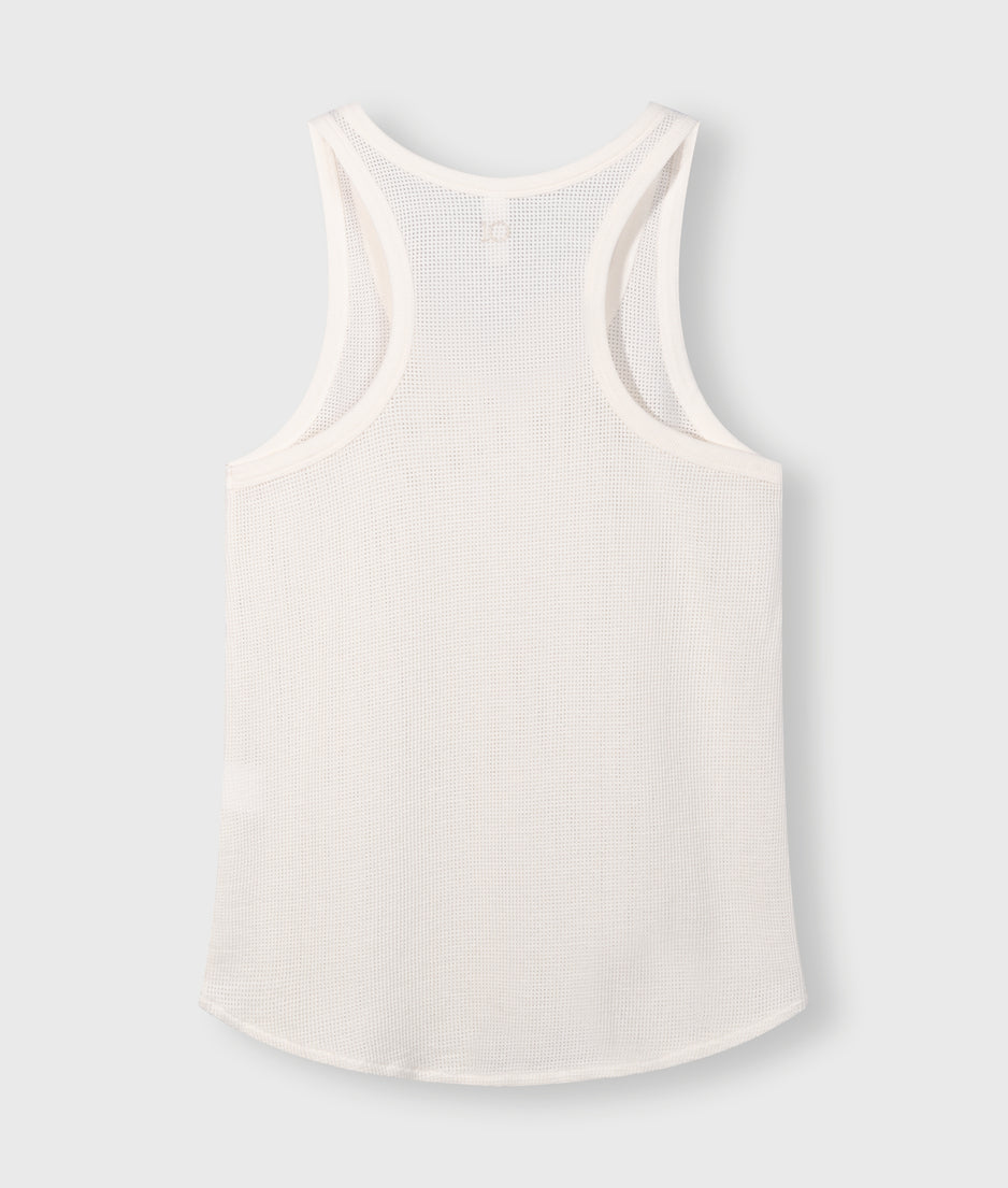 singlet mesh | ecru