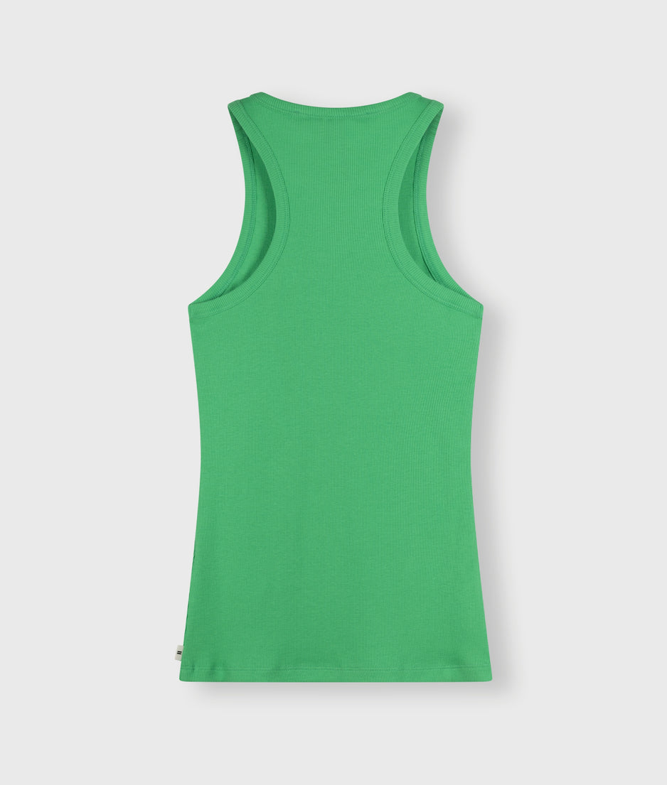 tank top rib | apple green