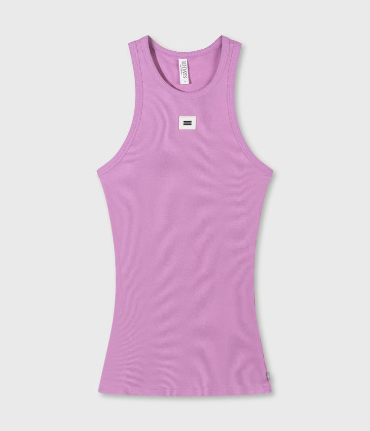 tank top rib | violet