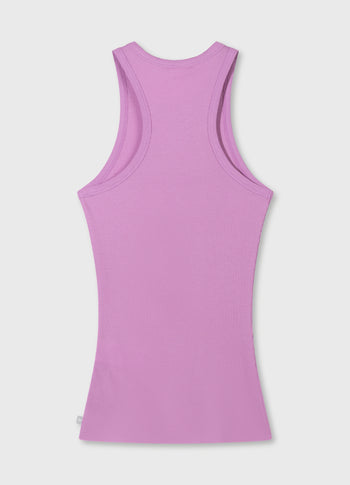 tank top rib | violet