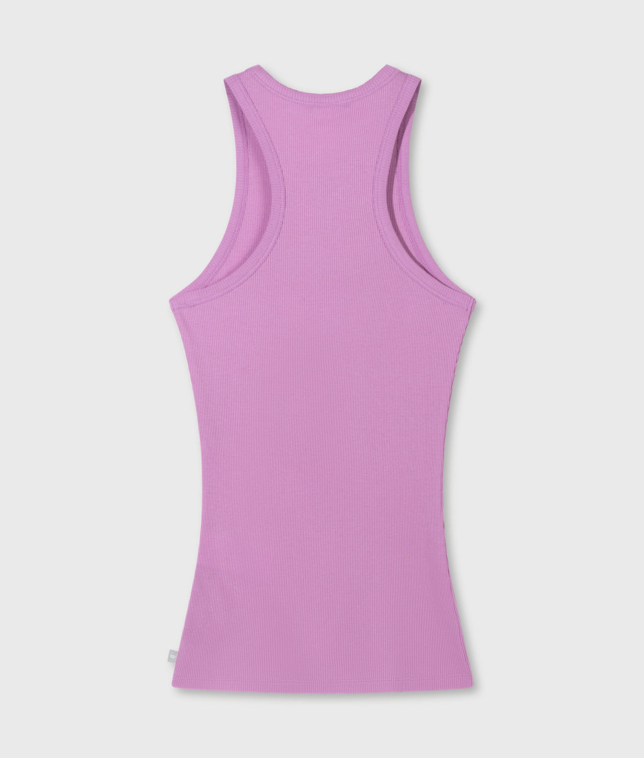 tank top rib | violet