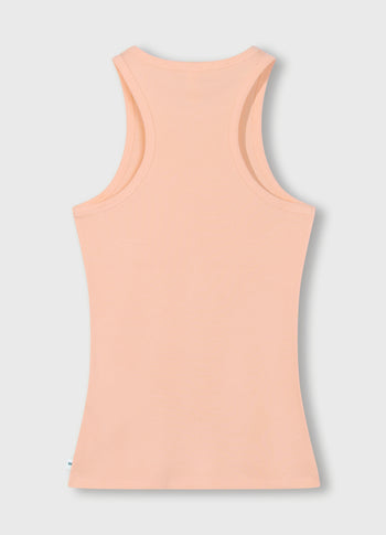 tank top rib | peach