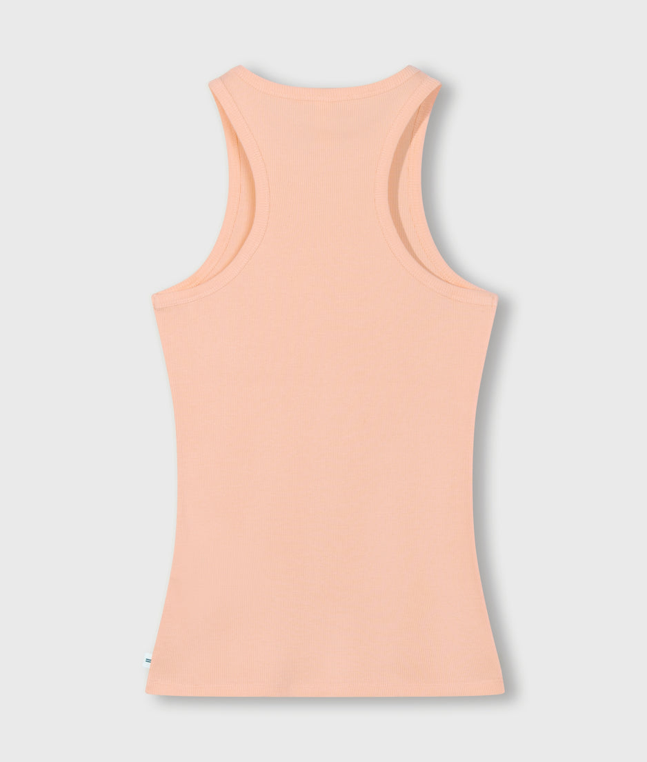tank top rib | peach