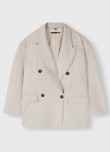 proud blazer | light safari