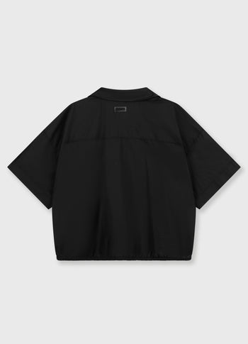 oversized blouse jacket | black