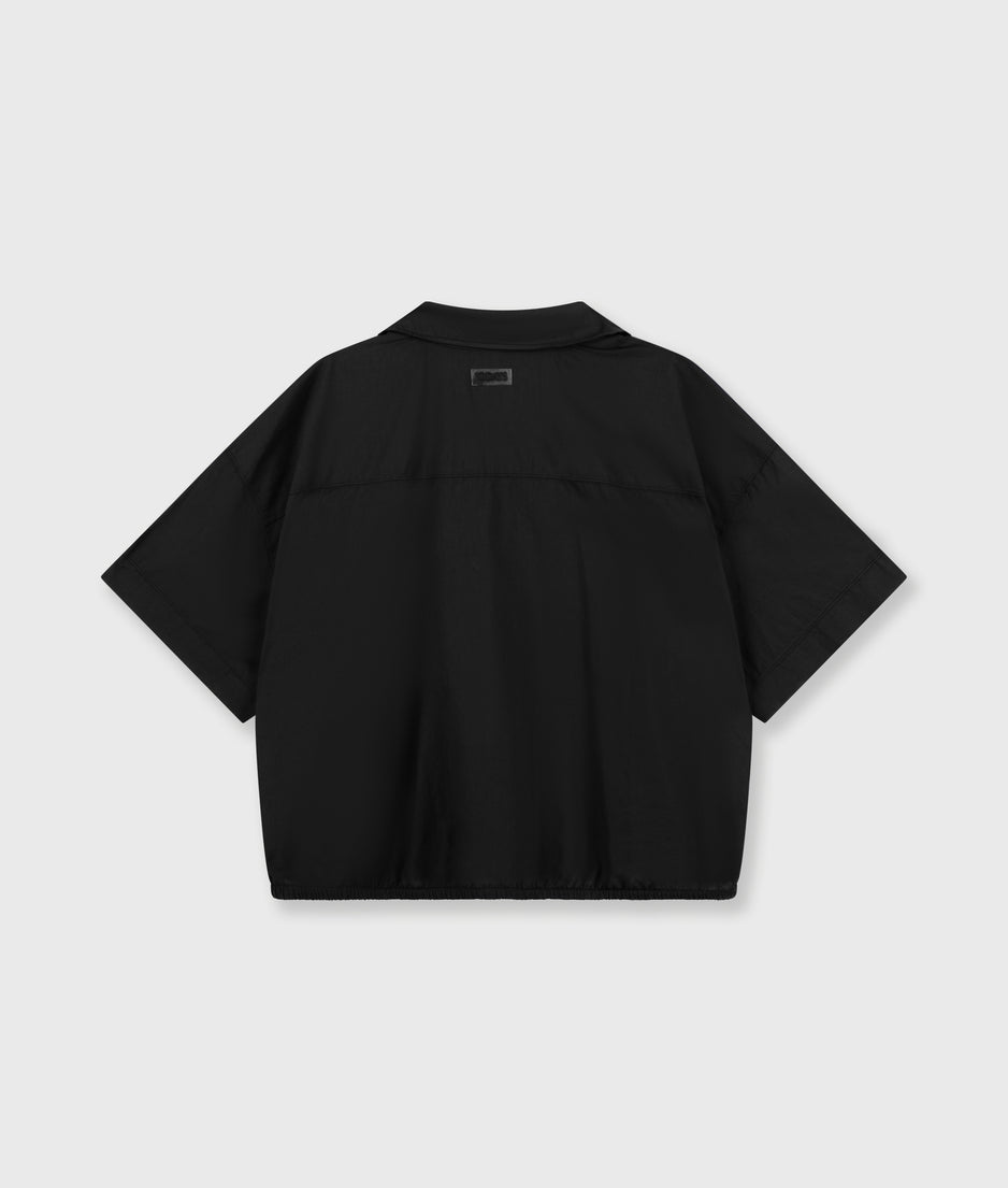 oversized blouse jacket | black