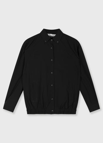 travel blouse jacket | black