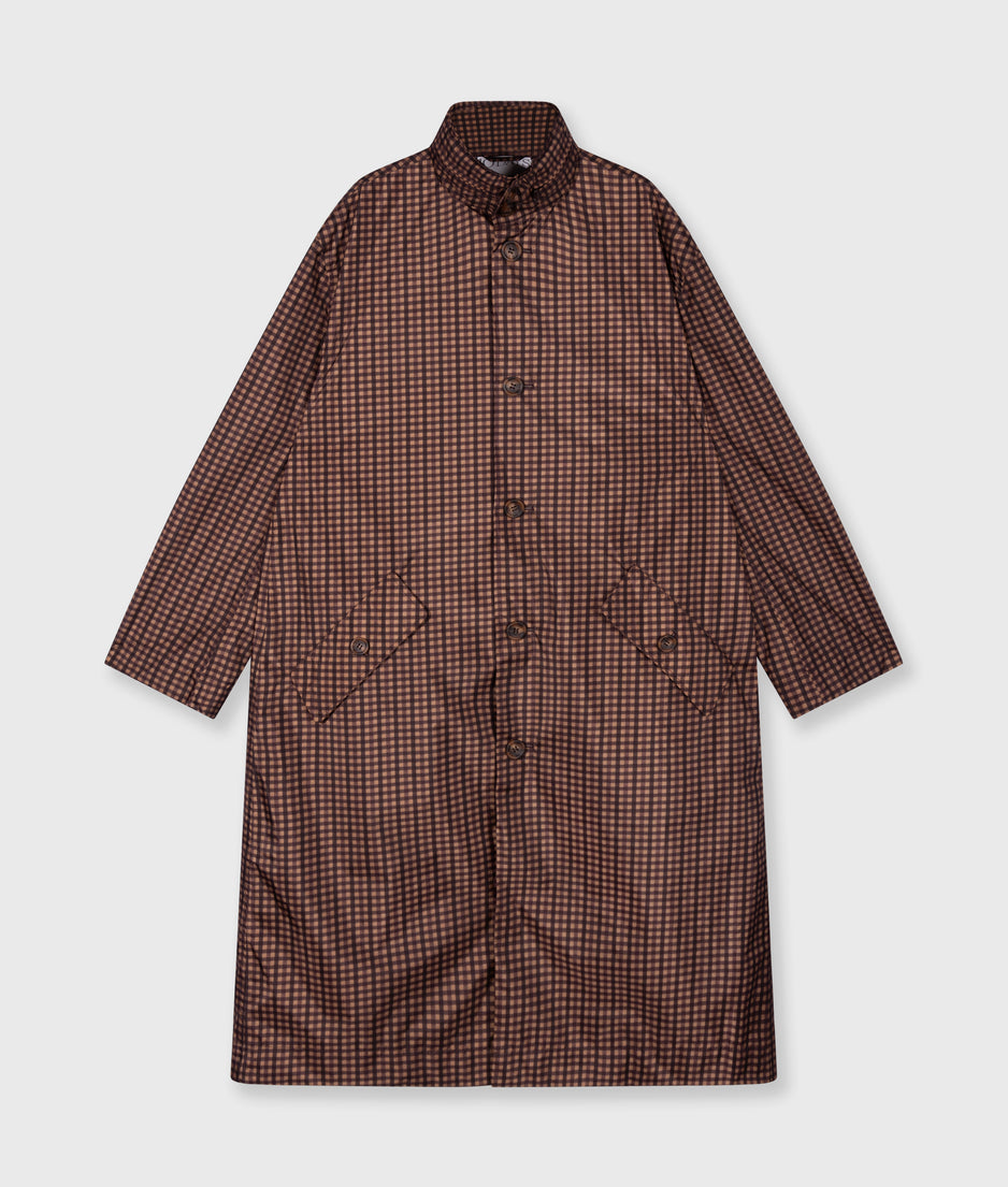 the wetlook coat | light fudge