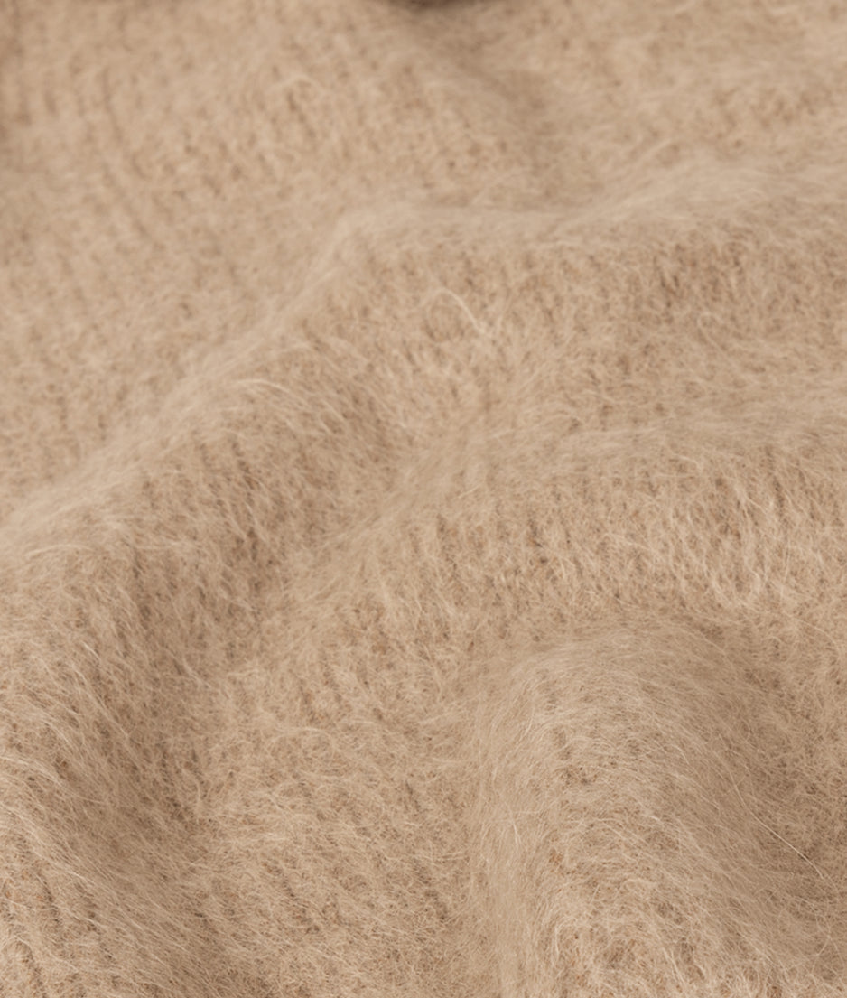 short sleeve knit sweater | fudge