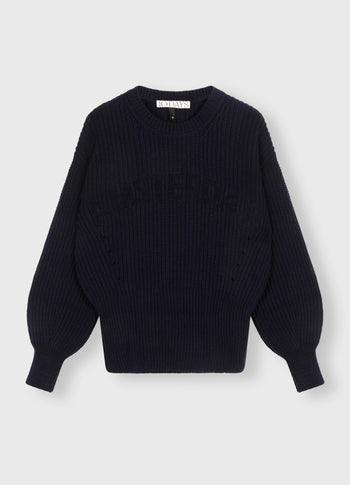 knit sweater Amsterdam | night sky