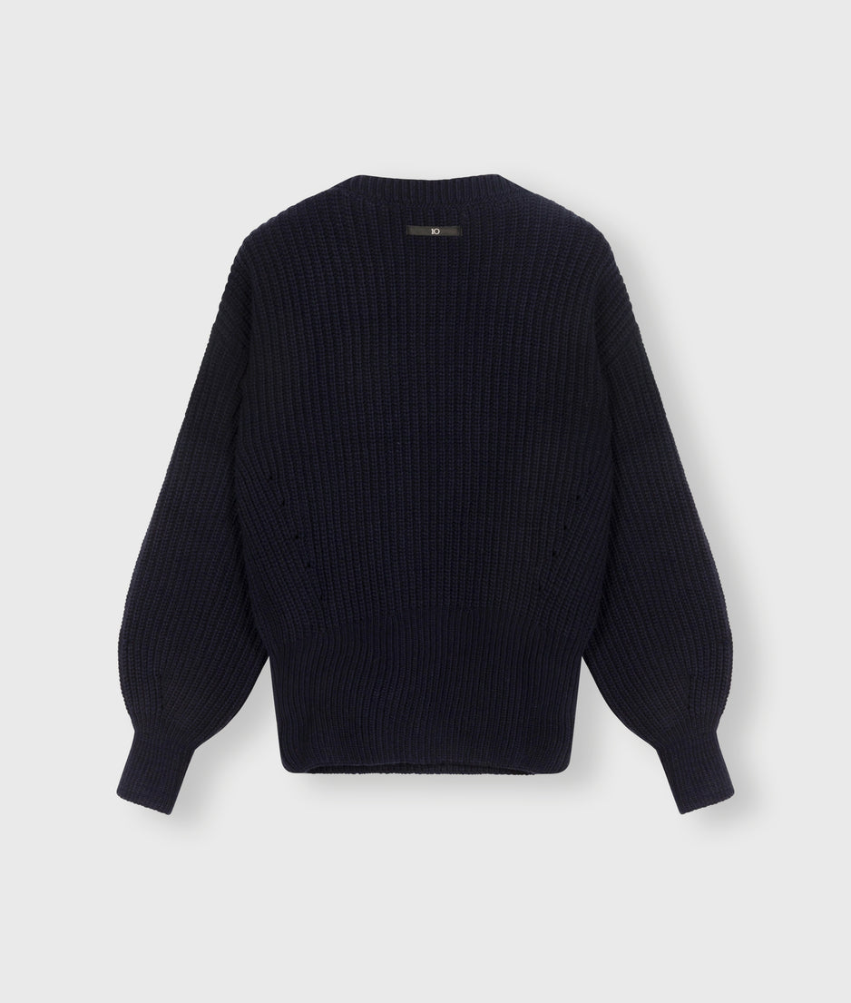 knit sweater Amsterdam | night sky