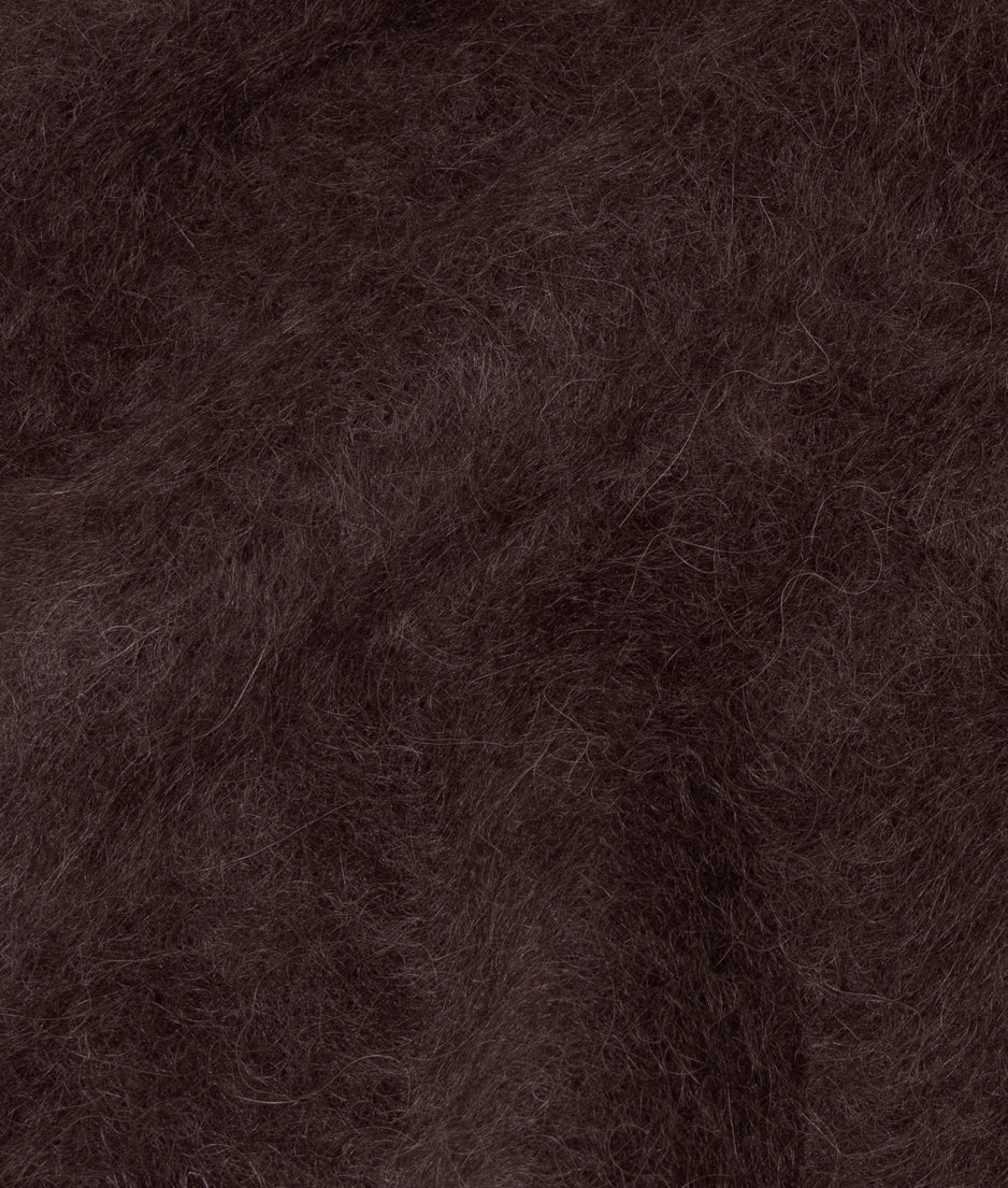 v-neck knit sweater | deep wine