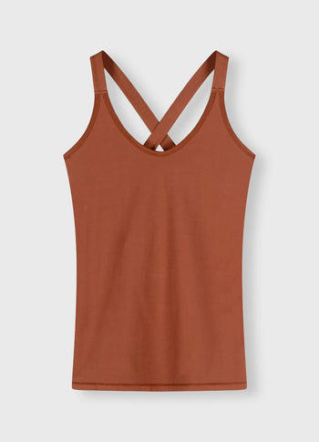 wrapper uni | saddle brown