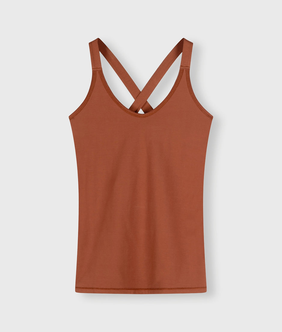wrapper uni | saddle brown