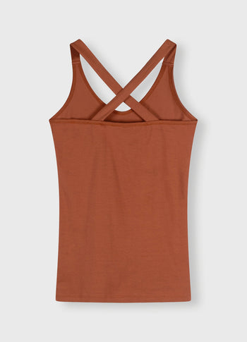 wrapper uni | saddle brown