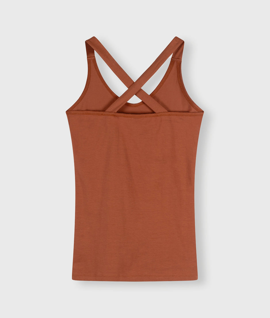 wrapper uni | saddle brown