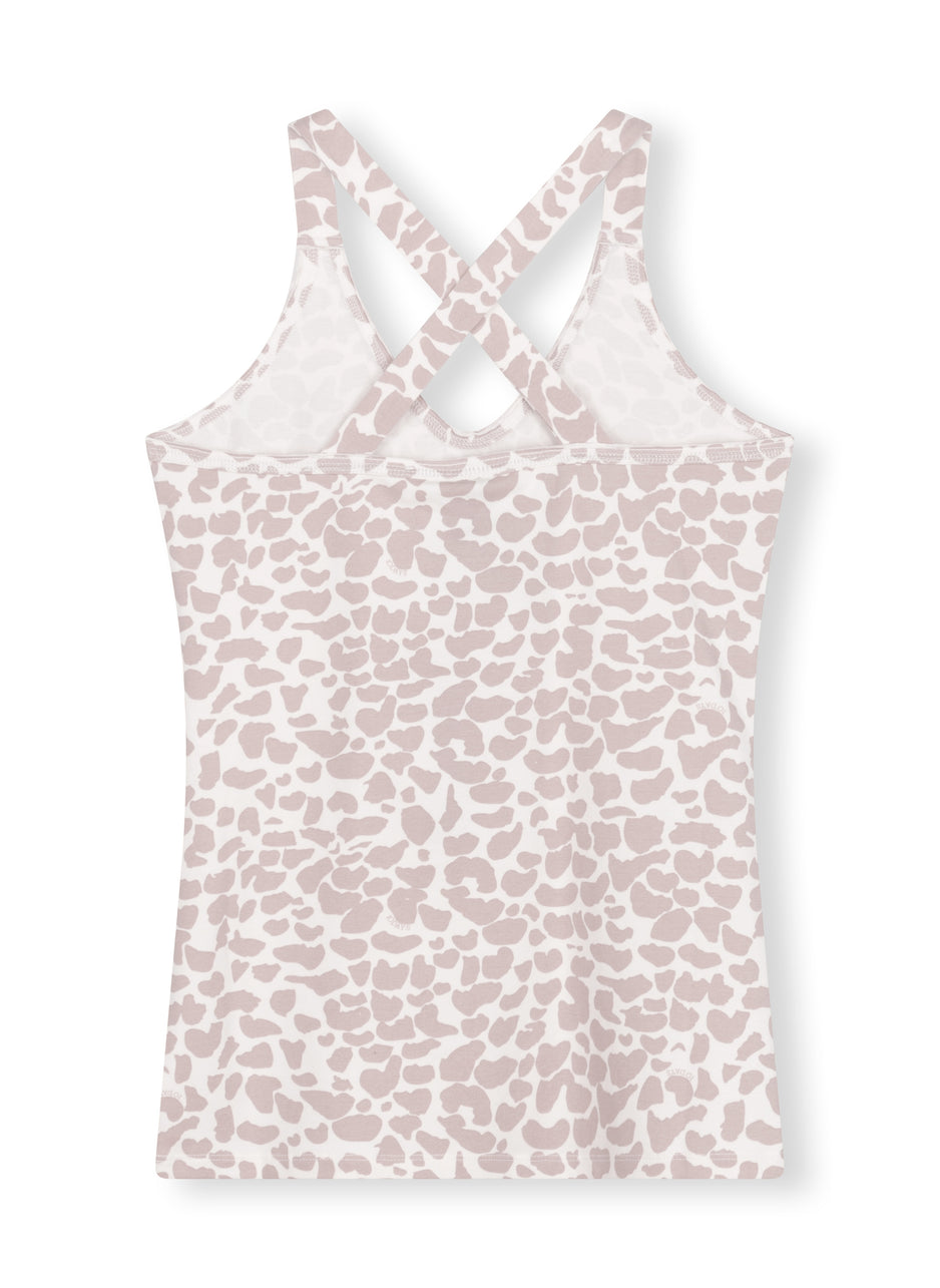 wrapper leopard | ecru