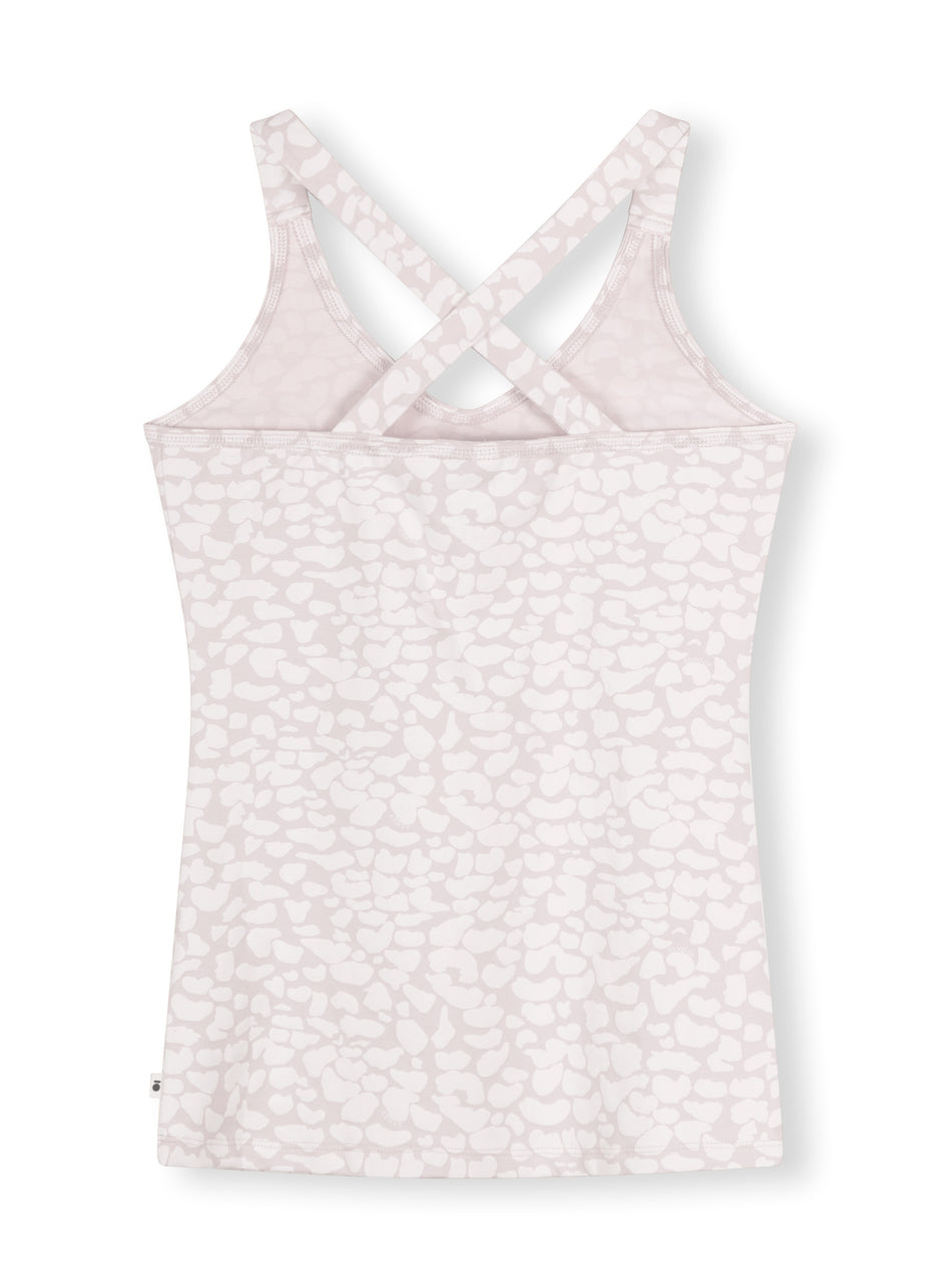 wrapper leopard | pale lilac