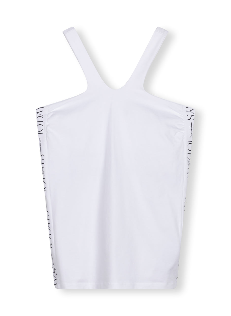 sporty wrapper | white