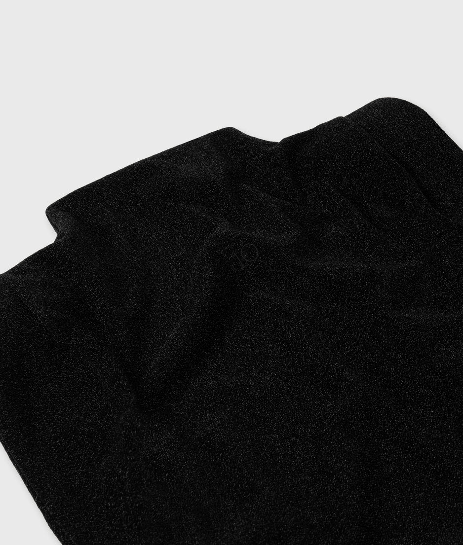 statement top sparkle | black