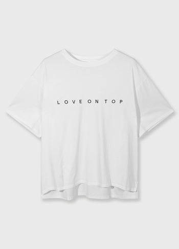 love tee | white
