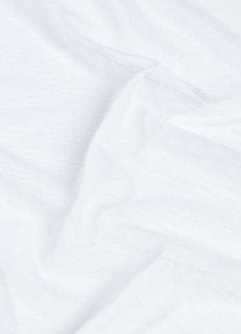 mesh tee | ecru