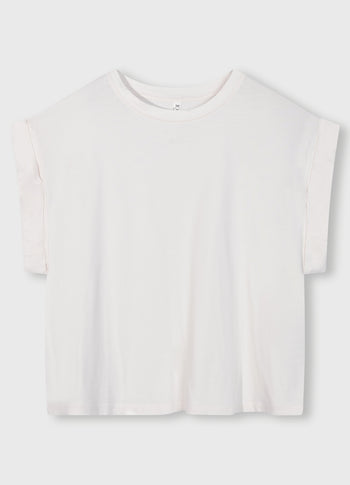 wide tee | marshmallow
