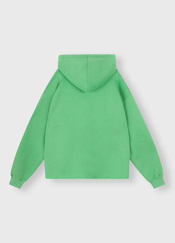 hoodie logo patch | apple green