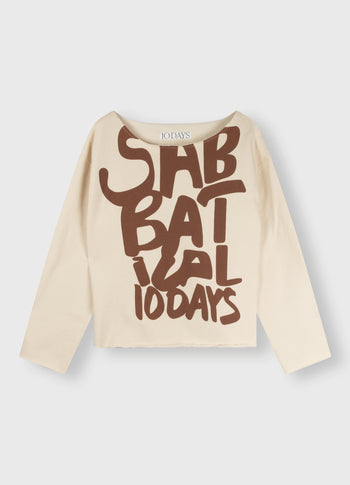 boatneck sweater sabbatical | oat