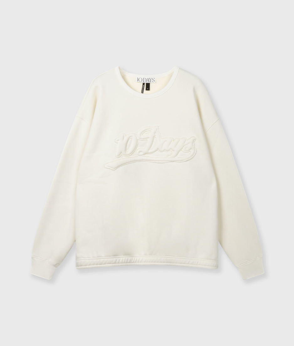 statement sweater | pearl