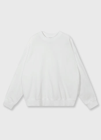 baseball sweater yin yang | ecru