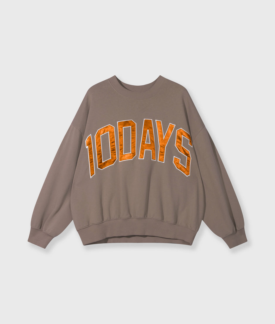 baseball sweater 10DAYS | moonrock