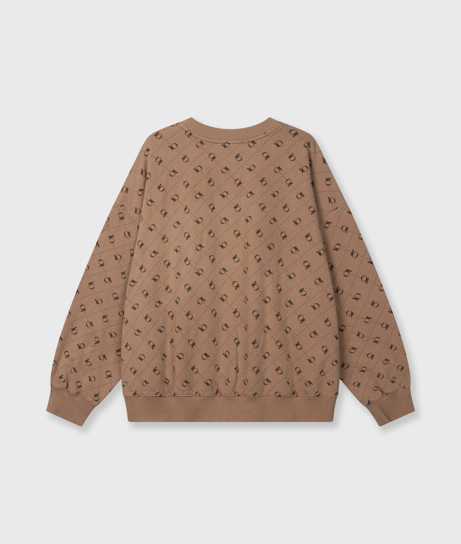 sweater monogram 10DAYS | fudge