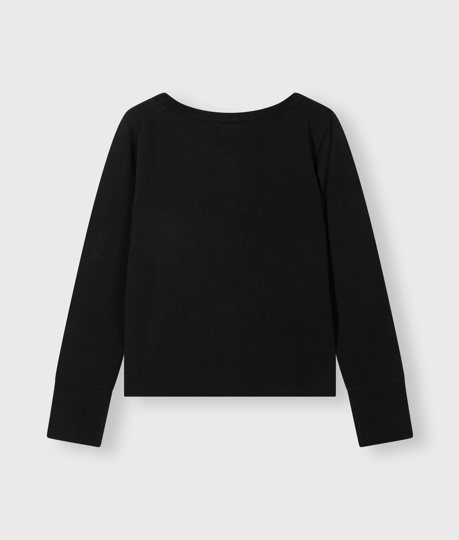 easy logo sweater | black