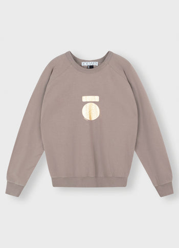 icon sweater | warm taupe