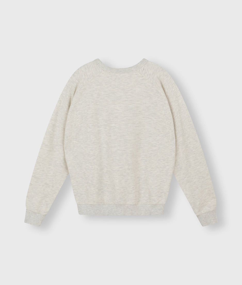 icon sweater | soft white melee