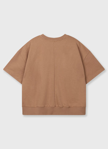 short sleeve sweater | fudge